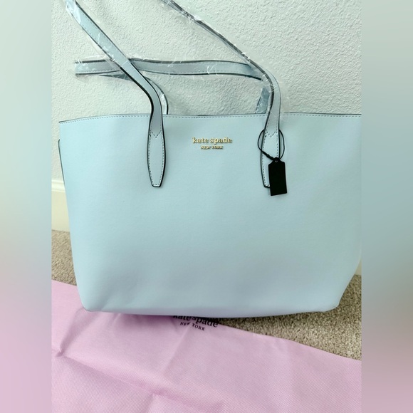 kate spade Handbags - Kate Spade Sky Blue Tote
